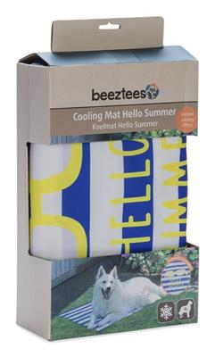 Beeztees honden koelmat - Hello Summer - 100x60cm Beeztees honden koelmat - Hello Summer - 100x60cm