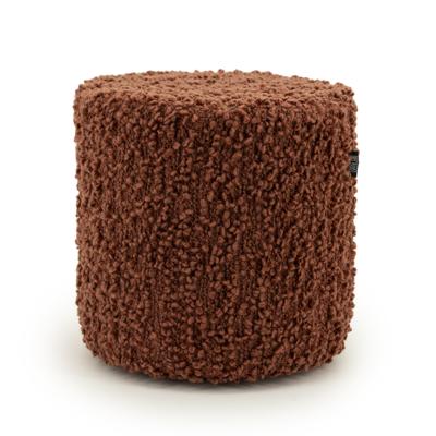 By-Boo Poef 'Vista' 40cm, kleur Terracotta