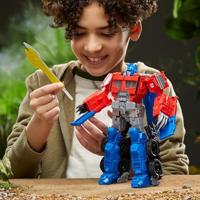 Transformers Rise of the Beasts Beast Mode Optimus Prime actiefiguur - thumbnail