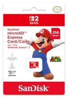 Sandisk 256GB Micro SD Express-geheugenkaart voor Nintendo Switch 2 - thumbnail