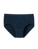 Schiesser Sportslip Marineblauw Original Feinripp - thumbnail
