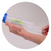 Johntoy Lanceer auto in race tube - thumbnail