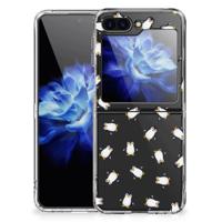 TPU bumper voor Samsung Galaxy Z Flip 5 Pinguïn - thumbnail