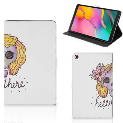 Tablettasje Samsung Galaxy Tab A 10.1 (2019) Boho Skull