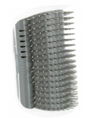 TRIXIE MASSAGEBORSTEL MUUR HOEK GRIJS