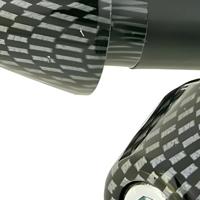 Vicma Handlebar plugs 17.5 mm carbon, 656cf - thumbnail