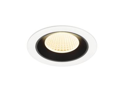 SLV InbouwspotNuminos M wit/zwart 3000K - 40gr - 1009625