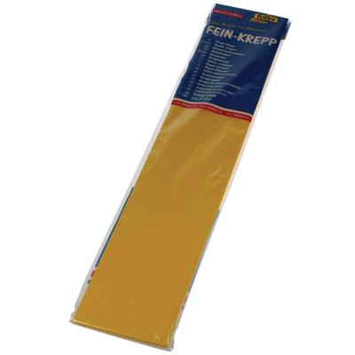 Crepepapier folia 50x250cm 10vel 106 geel | 10 stuks Crepepapier folia 50x250cm 10vel 106 geel | 10 stuks