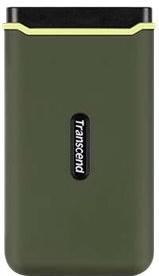 Transcend ESD380C 2 TB Externe SSD harde schijf USB-C, USB-A Groen TS2TESD380C Transcend ESD380C 2 TB Externe SSD harde schijf USB-C, USB-A Groen TS2TESD380C