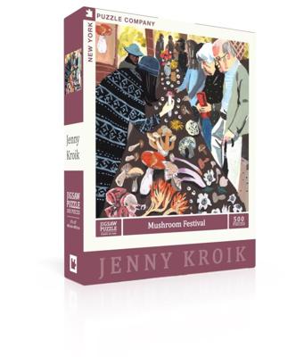 New York Puzzle Company Puzzel Paddenstoelenfestival - 500 stukjes New York Puzzle Company Puzzel Paddenstoelenfestival - 500 stukjes