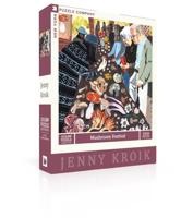 New York Puzzle Company Puzzel Paddenstoelenfestival - 500 stukjes - thumbnail