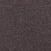 Hoofdbordkussen "Hanko" 200 cm stof donkerbruin - thumbnail