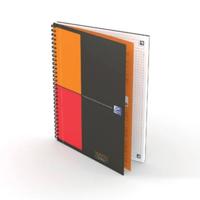 Oxford INTERNATIONAL notebook, 160 bladzijden, ft B5, geruit 5 mm - thumbnail