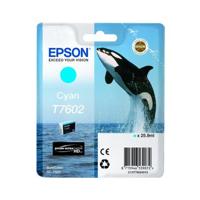 Epson T7602 Cartridge Cyaan - thumbnail