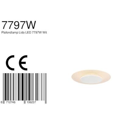 Steinhauer Led plafonniereLido 28 - 7797W