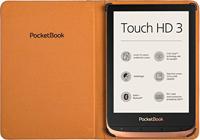 PocketBook Cover Book Series voor Touch HD 3, Touch Lux 4, Basic Lux 2, Brown - thumbnail