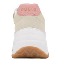 Guess Runner Happy Sneakers Dames Beige/Wit - Maat 40 - Kleur: BeigeWit | Soccerfanshop - thumbnail