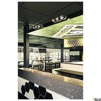 SLV 1000131 LED-plafondlamp 47 W Zwart - thumbnail