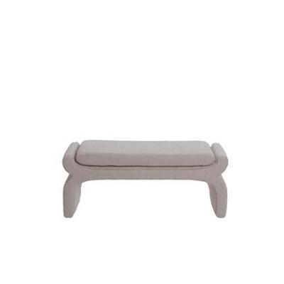 Light & Living Bankje 'Nafya' Bouclé, kleur Taupe