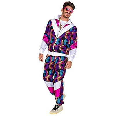 Trainingspak Disco Fever 80&apos;s Unisex