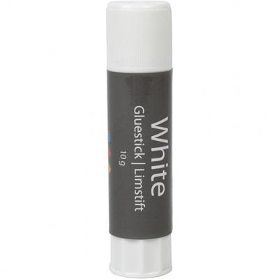 Creativ Company Witte lijmstift, rond, 10 gr, 1 stuk