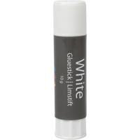 Creativ Company Witte lijmstift, rond, 10 gr, 1 stuk - thumbnail