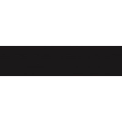 Wandtegel Dune Flat Black Gloss 7.5x30 cm Dune Ceramics Wandtegel Dune Flat Black Gloss 7.5x30 cm Dune Ceramics