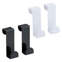 Metalen haak set van 2 stuks 7x4x2,5cm - thumbnail