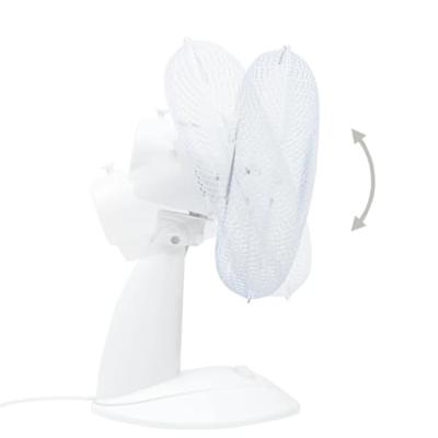 VidaXL Tafelventilator 3 snelheden 40 w 30 cm wit