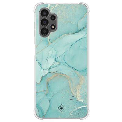Samsung Galaxy A13 4G shockproof hoesje - Touch of mint Samsung Galaxy A13 4G shockproof hoesje - Touch of mint