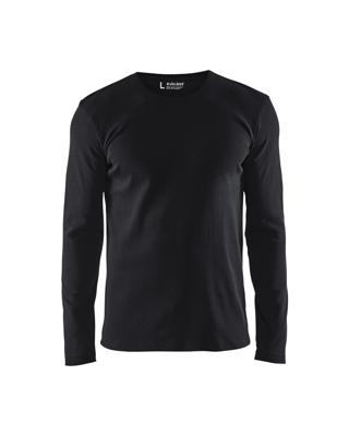 Blaklader T-shirt lange mouw 3314-1032 zwart mt XL