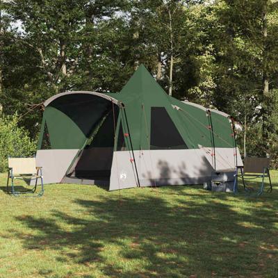 Teepee Tent met dak met opslag Groen 720 x 465 x 295 cm