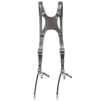 The Hantler Dual camera harness Warm taupe / Old silver, Regular The Hantler Dual camera harness Warm taupe / Old silver, Regular