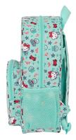 Schoolrugzak Hello Kitty Sea lovers Turkoois 26 x 34 x 11 cm - thumbnail