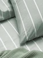 Marc O'Polo Marc O'Polo Torsken Dekbedovertrek Smoke green 140x200/220 - thumbnail