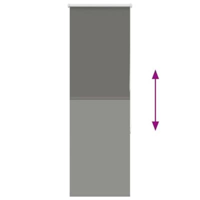 Rolgordijn verduisterend 40x175cm stofbreedte 35,7 cm polyester - thumbnail