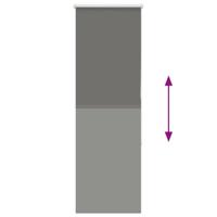 Rolgordijn verduisterend 40x130cm stofbreedte 35,7 cm polyester - thumbnail