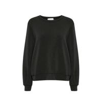 Denim Hunter regular fit sweater zwart - thumbnail