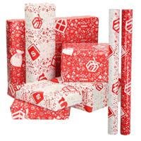 Lobbes sinterklaas inpakpapier, 5mtr - thumbnail