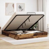 Ottoman Bedframe Oudhout 193 x 120 x 25 cm Spaanplaat - thumbnail