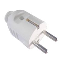 Bachmann 910.270 Stekker met randaarde Kunststof 250 V Wit IP20 - thumbnail