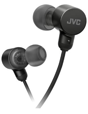 JVC HA-FR29UC bedrade in-ear oordopjes - Zwart