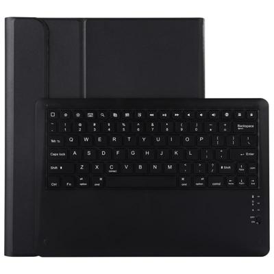 A12B Bluetooth 3 0 ultra-dunne afneembare Bluetooth toetsenbord lederen case voor iPad Pro 12 9 inch (2018) met pen slot & Holder (zwart)