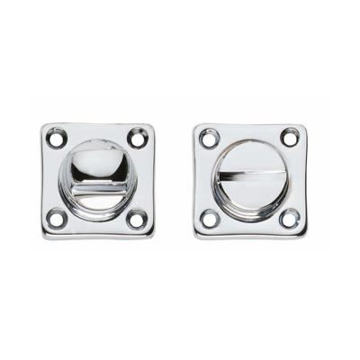 Intersteel | Rozet toilet-/badkamersluiting | Vierkant | Chroom