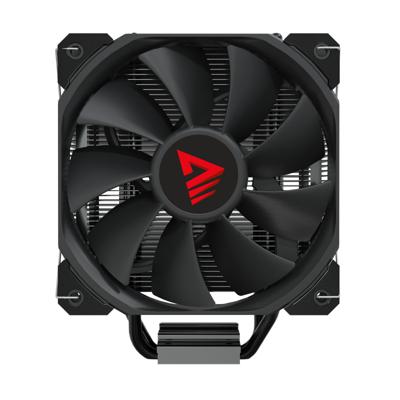 Savio SAVGCOFROSTBLACKX2 Computer behuizing Koelplaat/radiatoren 12 cm Zwart 1 stuk(s)