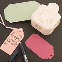 Vaessen Creative • 3-in-1 label hoekpons geschulpt - thumbnail