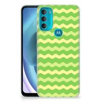 Motorola Moto G71 5G | TPU bumper | Waves Green - thumbnail