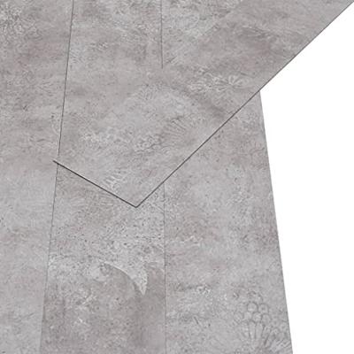 VidaXL Vloerplanken zelfklevend 5,21 m² 2 mm pvc aardegrijs