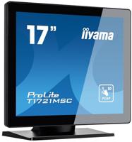 Iiyama ProLite T1721MSC-B2 Touchscreen monitor Energielabel: E (A - G) 43.2 cm (17 inch) 1280 x 1024 Pixel 5:4 5 ms VGA, HDMI, Audio-Line-out, USB IPS LED - thumbnail