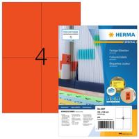 Etiket herma 4397 105x148mm a6 rood 400stuks - thumbnail